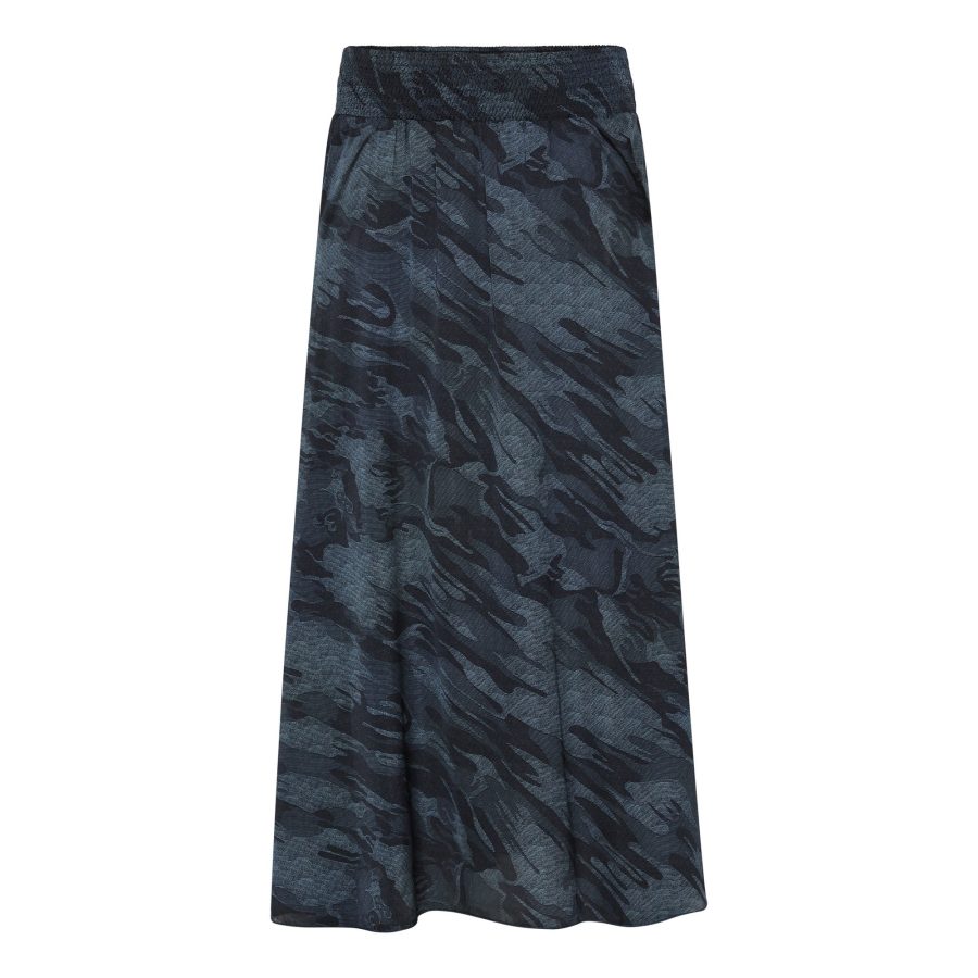 KARMAMIA CASSIE SKIRT BLUE CAMOUFLAGE-0