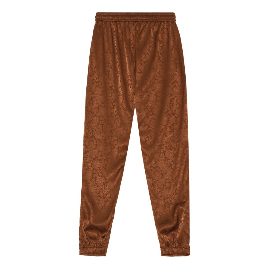 KARMAMIA CORA PANTS RUST PAISLEY JACQUARD-8984