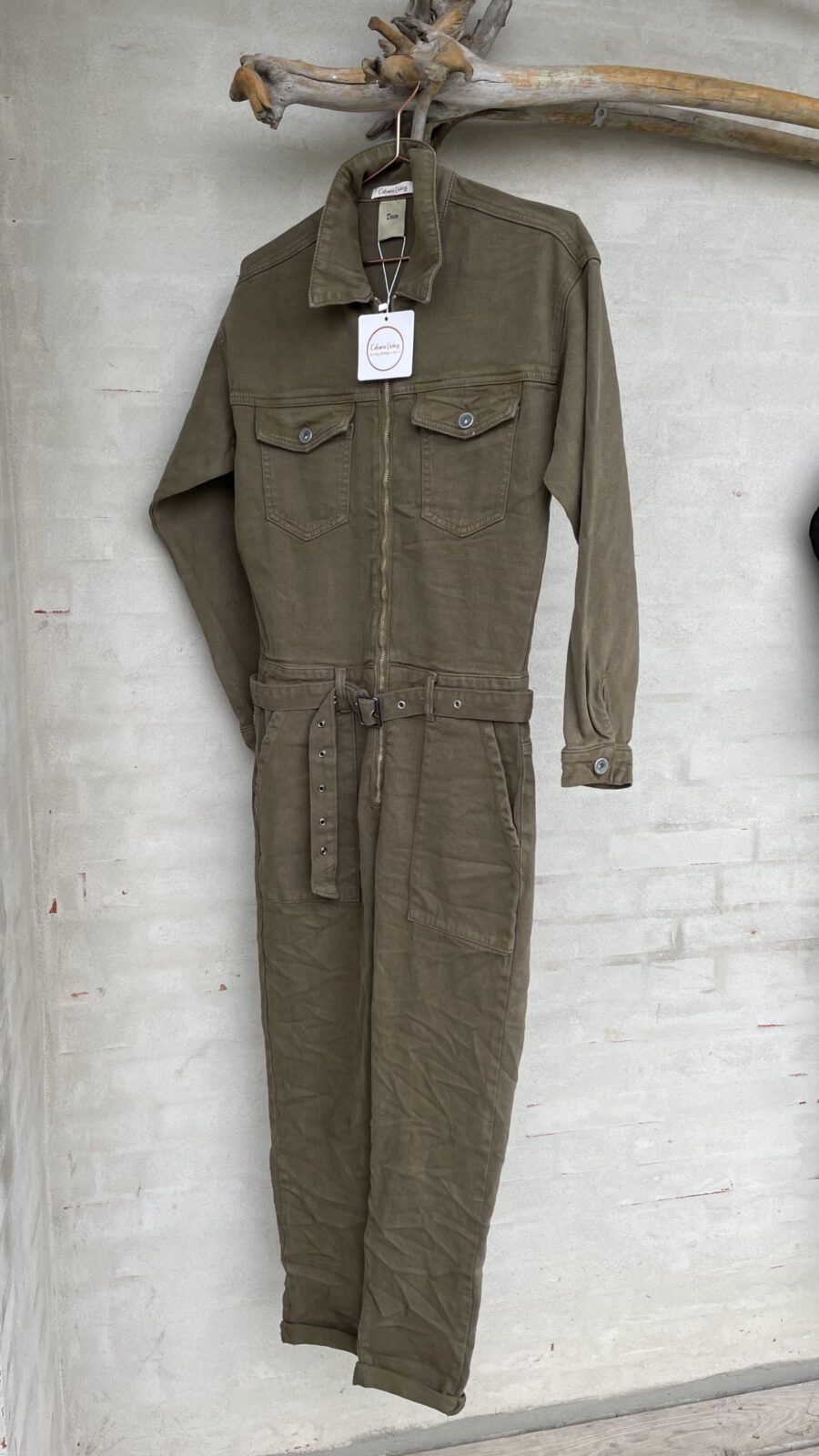 CL IV 6851 NELLE JUMPSUIT MILITARY 27-0