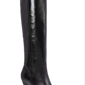 LOLA CRUZ LISA COWBOY BOOTS BLACK-0