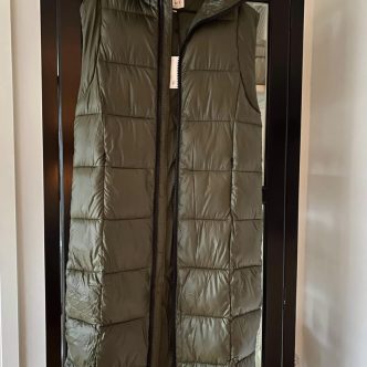 FINE CPH PUFFY VEST ARMY-0