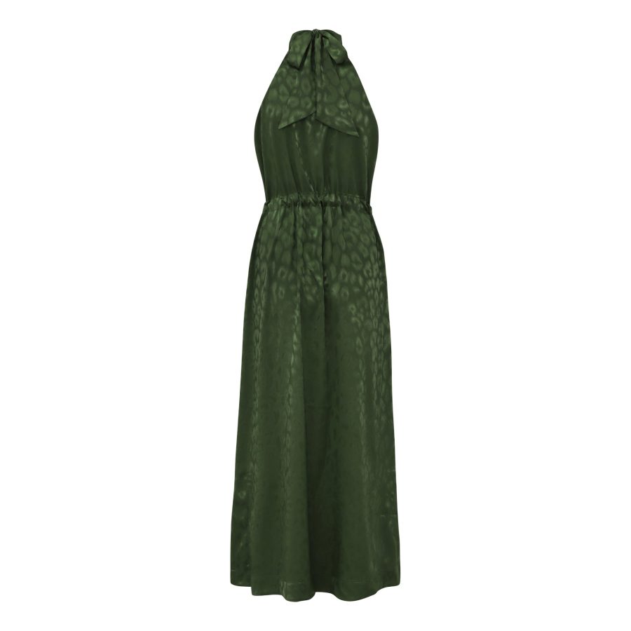 KARMAMIA LAYLA DRESS CACTUS LEO JACQUARD-8785