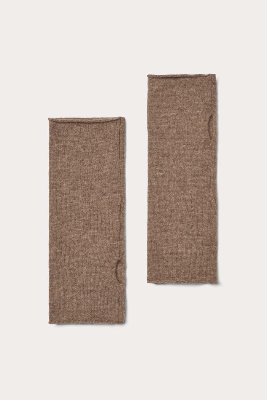 O'TAY NALA CASHMERE GLOVES WALNUT-0