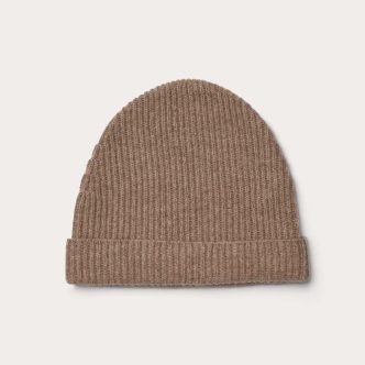 O'TAY NANNA CASHMERE BEANIE WALNUT-0
