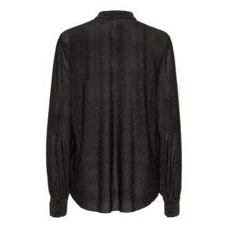 KARMAMIA BLANCHE BLOUSE BLACK SHIMMER-9738