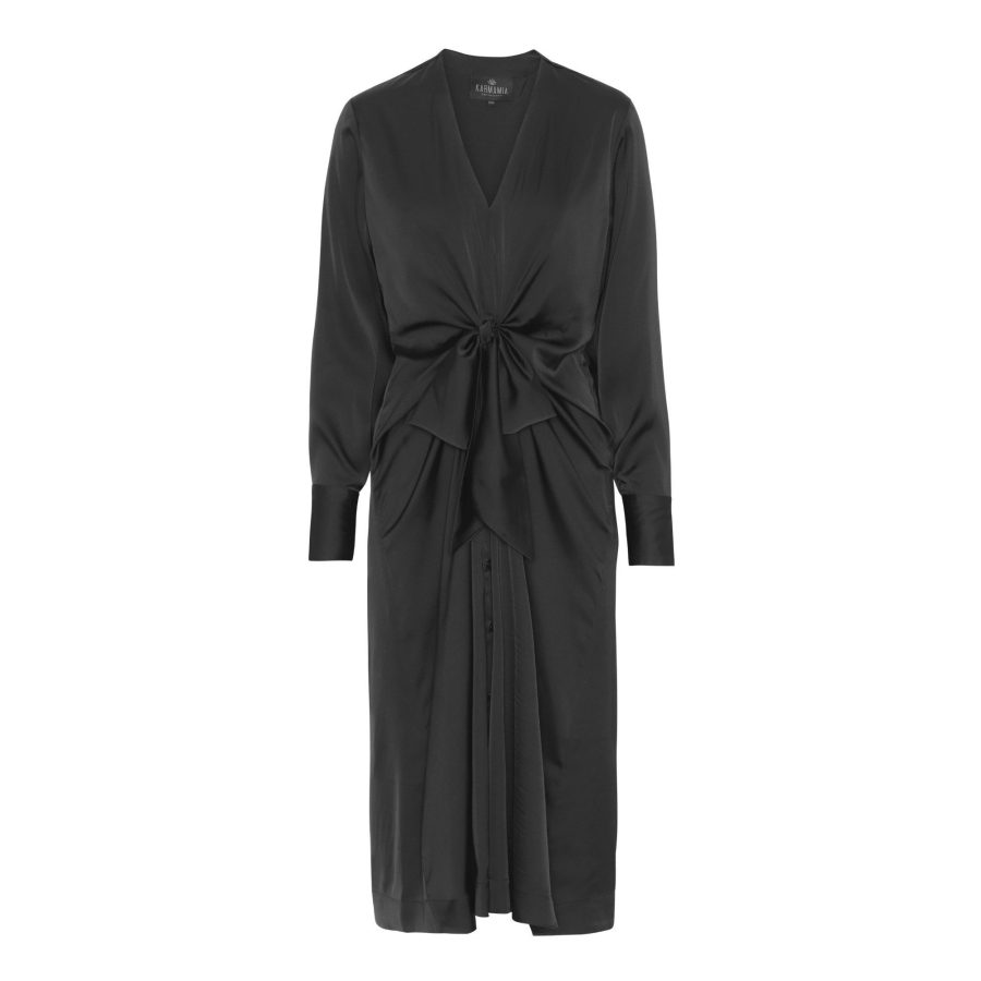 KARMAMIA EMMANUELLE DRESS BLACK-0