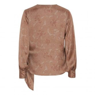 KARMAMIA INES BLOUSE GARDENIA TAN-9625