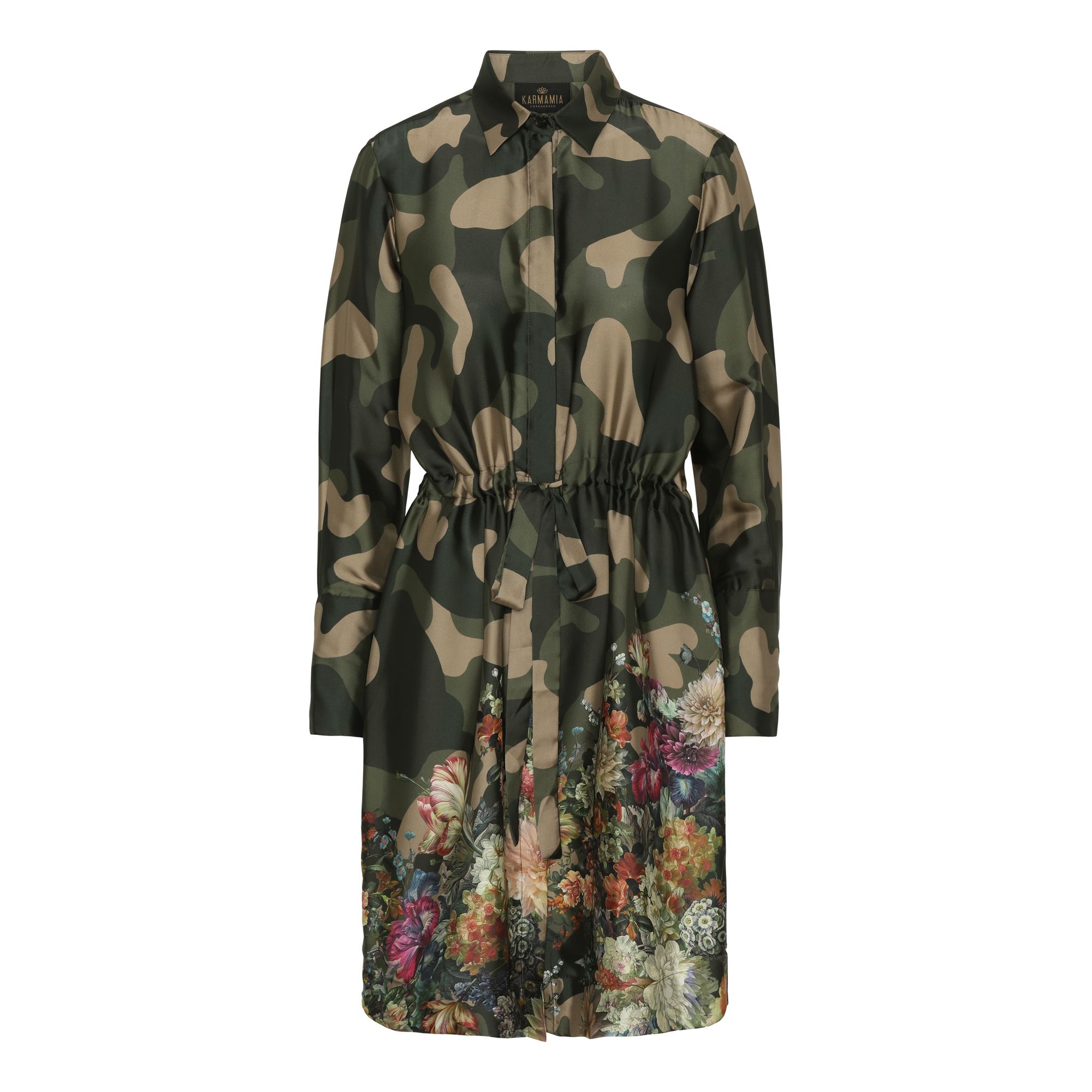 Karmamia nakita dress flower camouflage | KØB HER