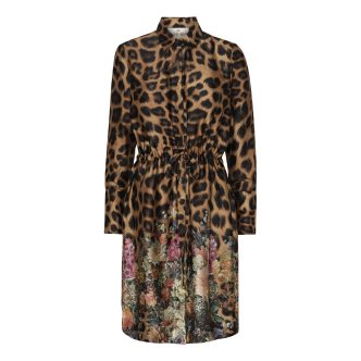 KARMAMIA NAKITA DRESS FLOWER LEOPARD-0