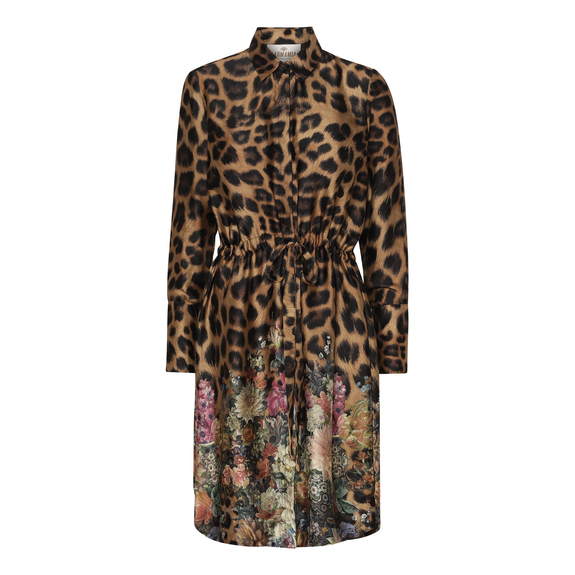 Karmamia nakita dress flower leopard | KØB HER