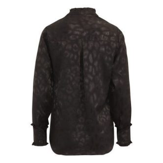 KARMAMIA TRINITY SHIRT BLACK LEO JACQUARD -9673