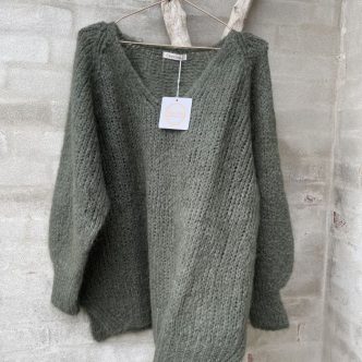 CL IV AF 1019 SWEATER MILLITARY-0