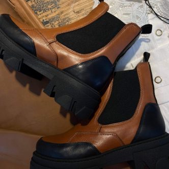 SHOE BIZ COPENHAGEN ULRICA BOOTS COGNAC-0