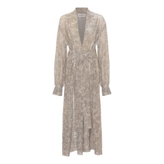 KARMAMIA LOLA DRESS ANTIQUE SILVER-0