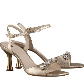 HÖGL LEATHER PUMPS GOLD-0