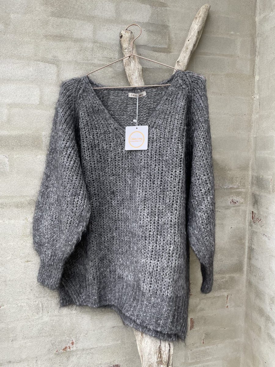 CL IV AF-1020 CARDIGAN GRIGIO-0