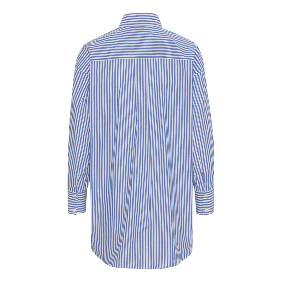 Karmamia charlie shirt royal blue cotton - Image 2