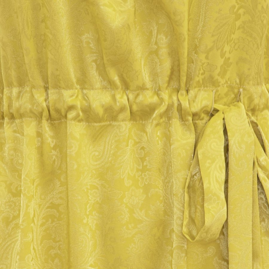 Karmamia constance dress yellow paisley jacquard - Image 3