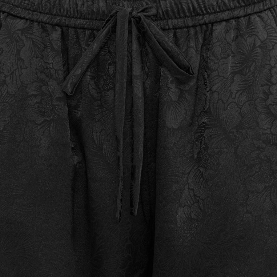 Karmamia cora pants black flower jacquard - Image 3