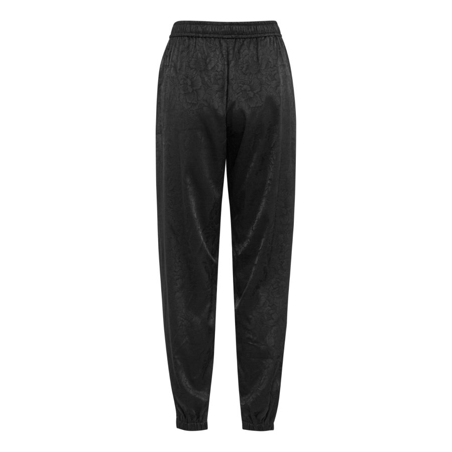 Karmamia cora pants black flower jacquard - Image 2