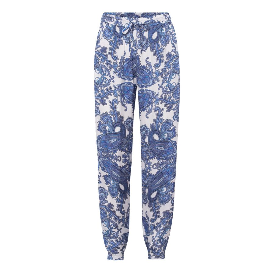 Karmamia cora pants paloma paisley maritime