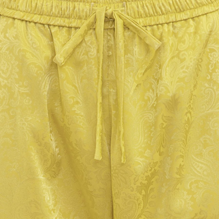 Karmamia cora pants yellow paisley jacquard - Image 3