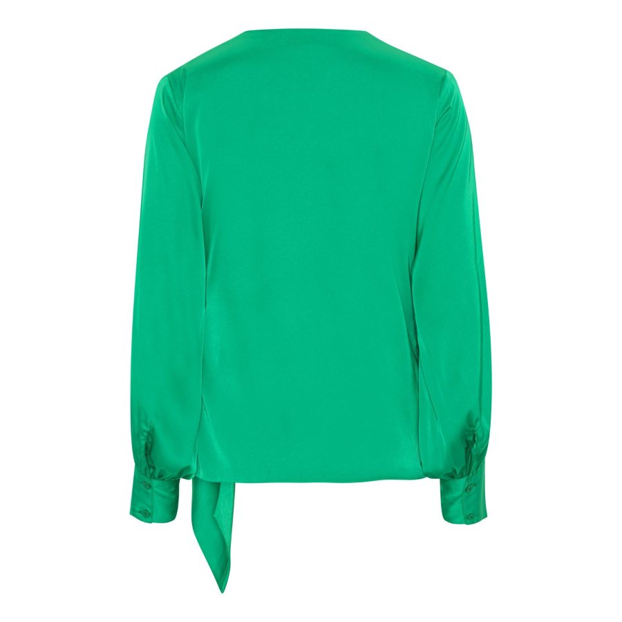 Karmamia ines blouse emerald - Image 2