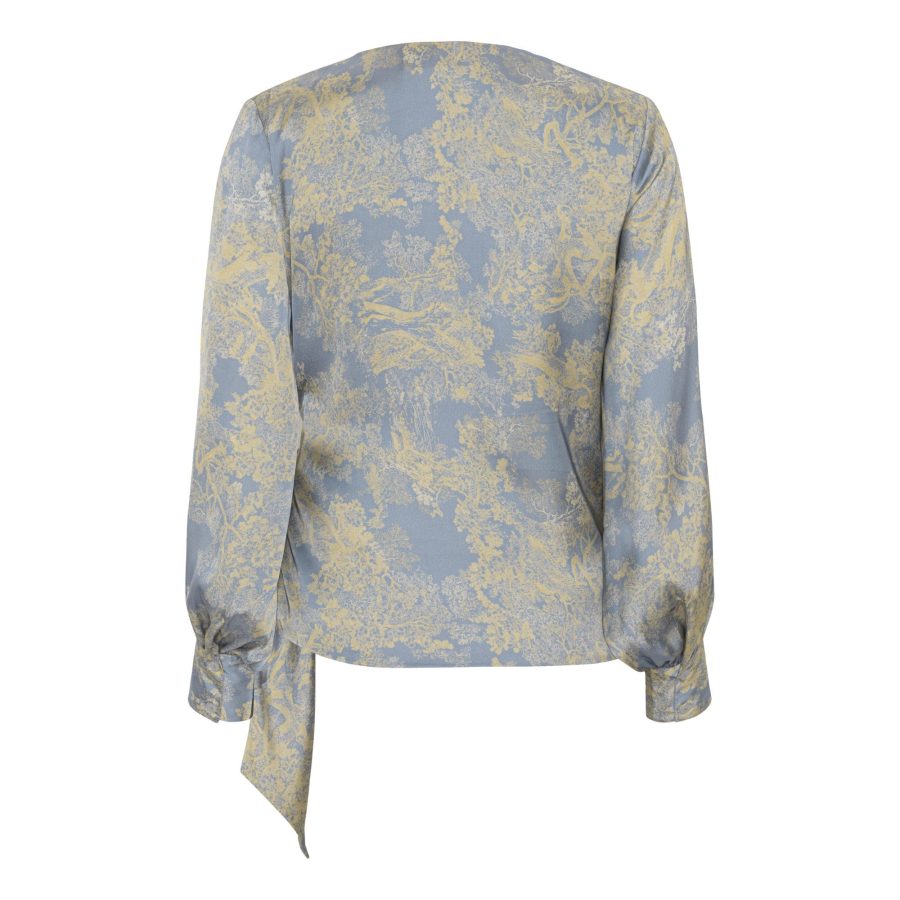 Karmamia ines blouse sky forest - Image 2