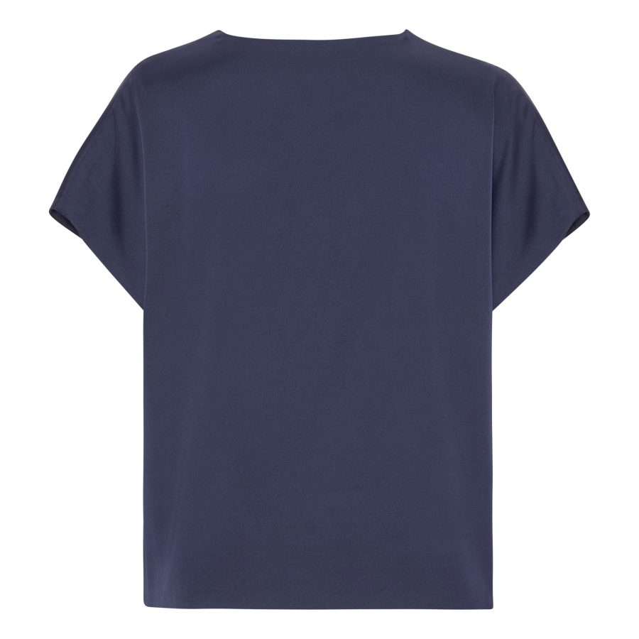 Karmamia knot blouse navy - Image 2