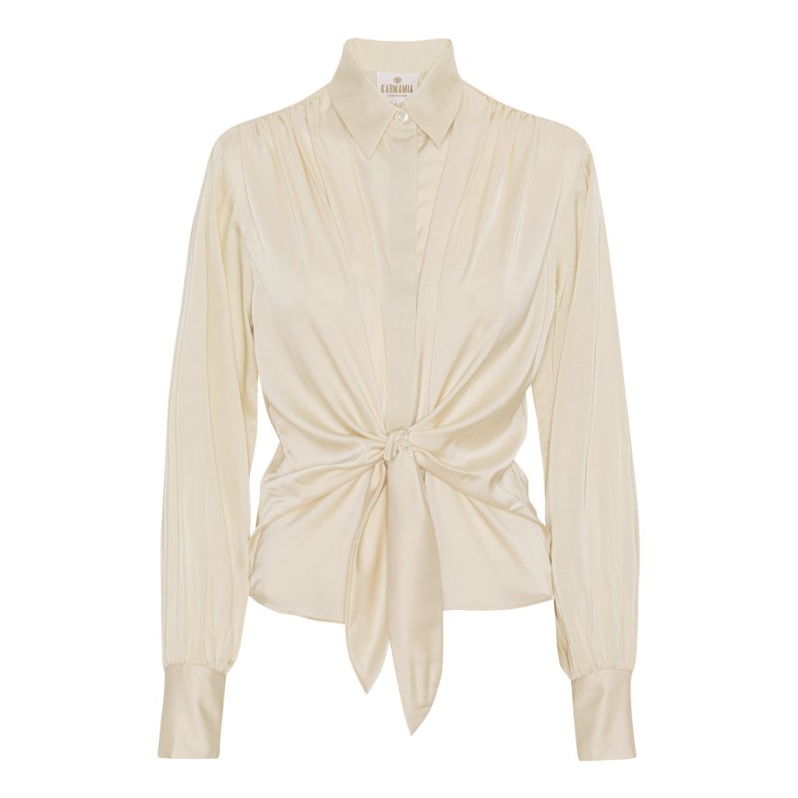 Karmamia lee shirt porcelain