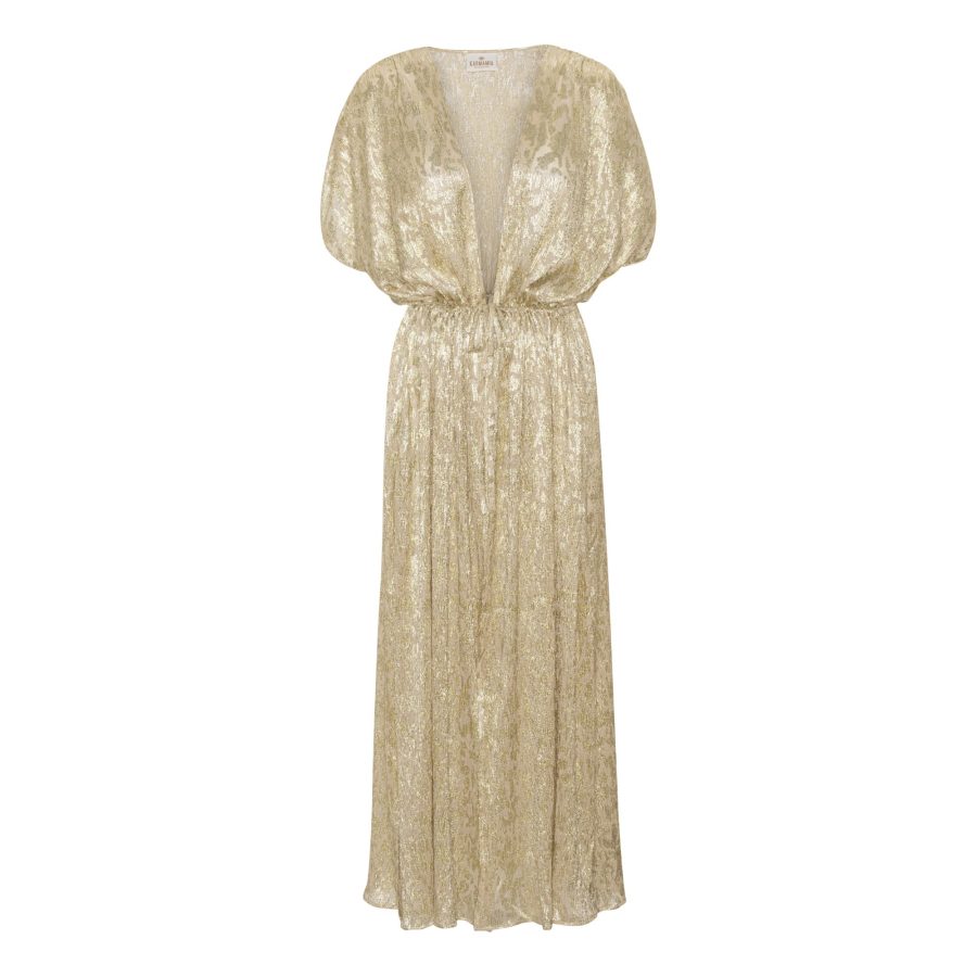 Karmamia miles robe yellow gold leo