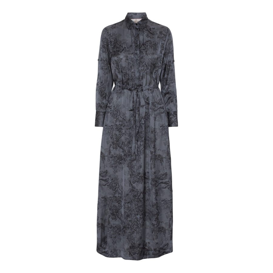 Karmamia nakita maxi dress blue forest