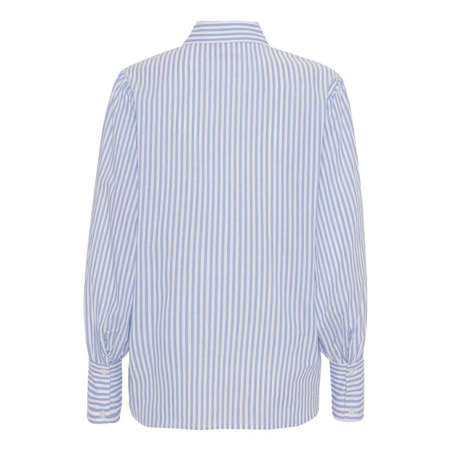 Karmamia paula shirt sky stripe cotton - Image 2