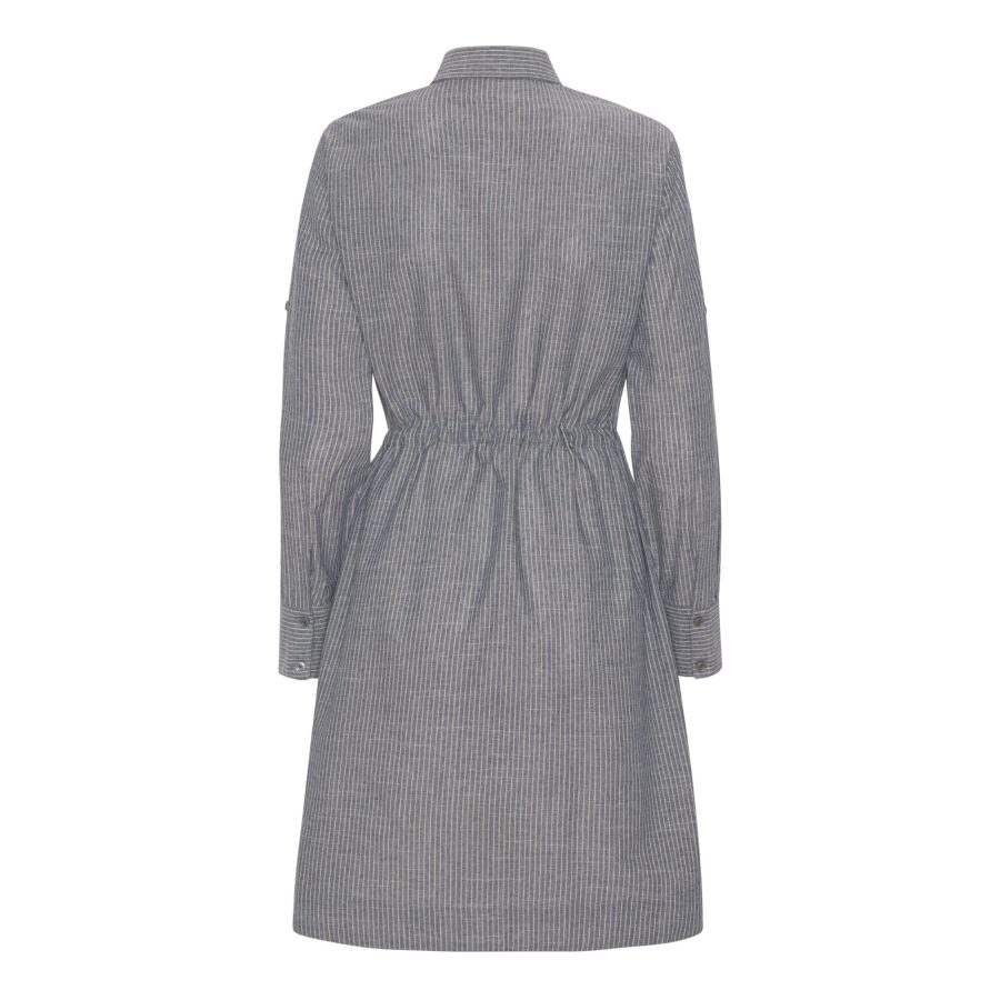 Karmamia philippa dress denim pin stripe - Image 3