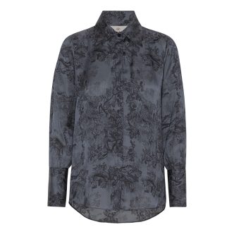 Karmamia zoe shirt blue forest