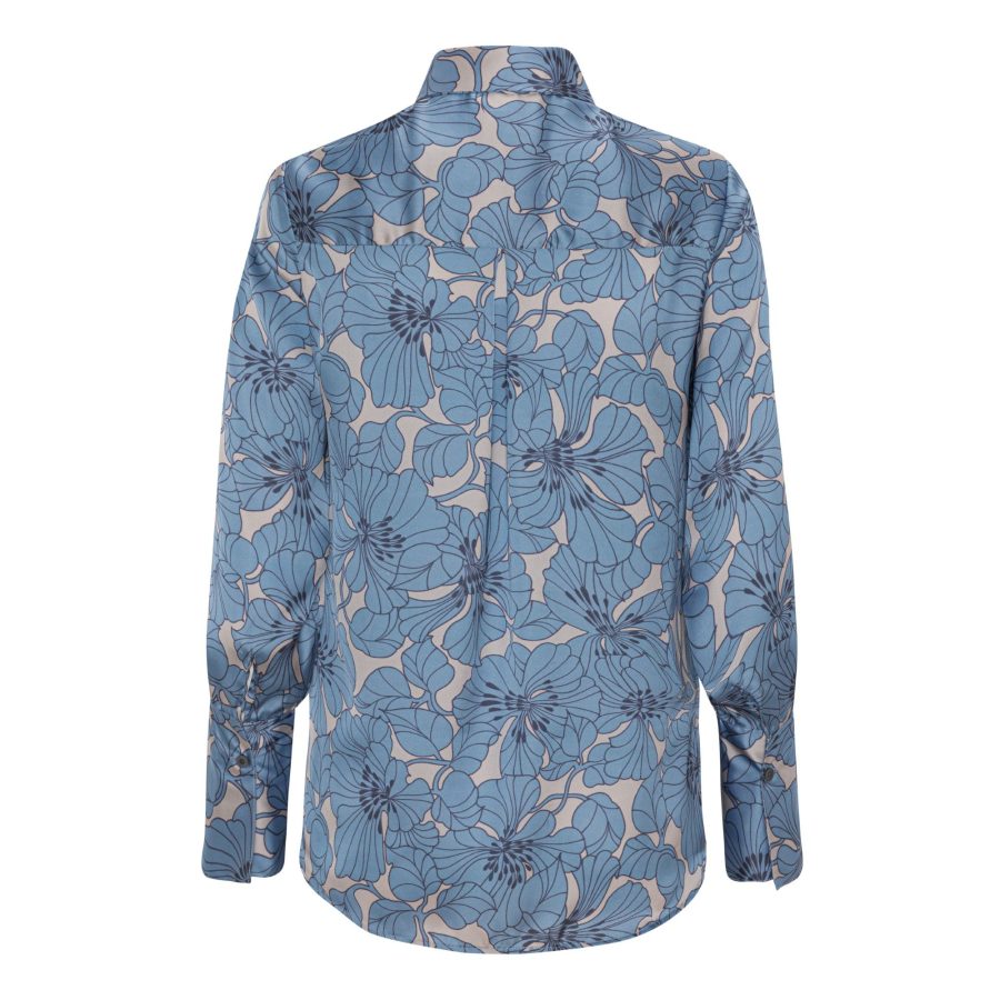 Karmamia zoe shirt gardenia sky - Image 2