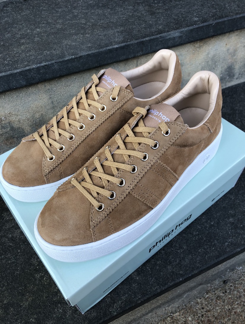 skuespillerinde Frastøde røveri Philip hog serena-h sneakers camel | KØB HER