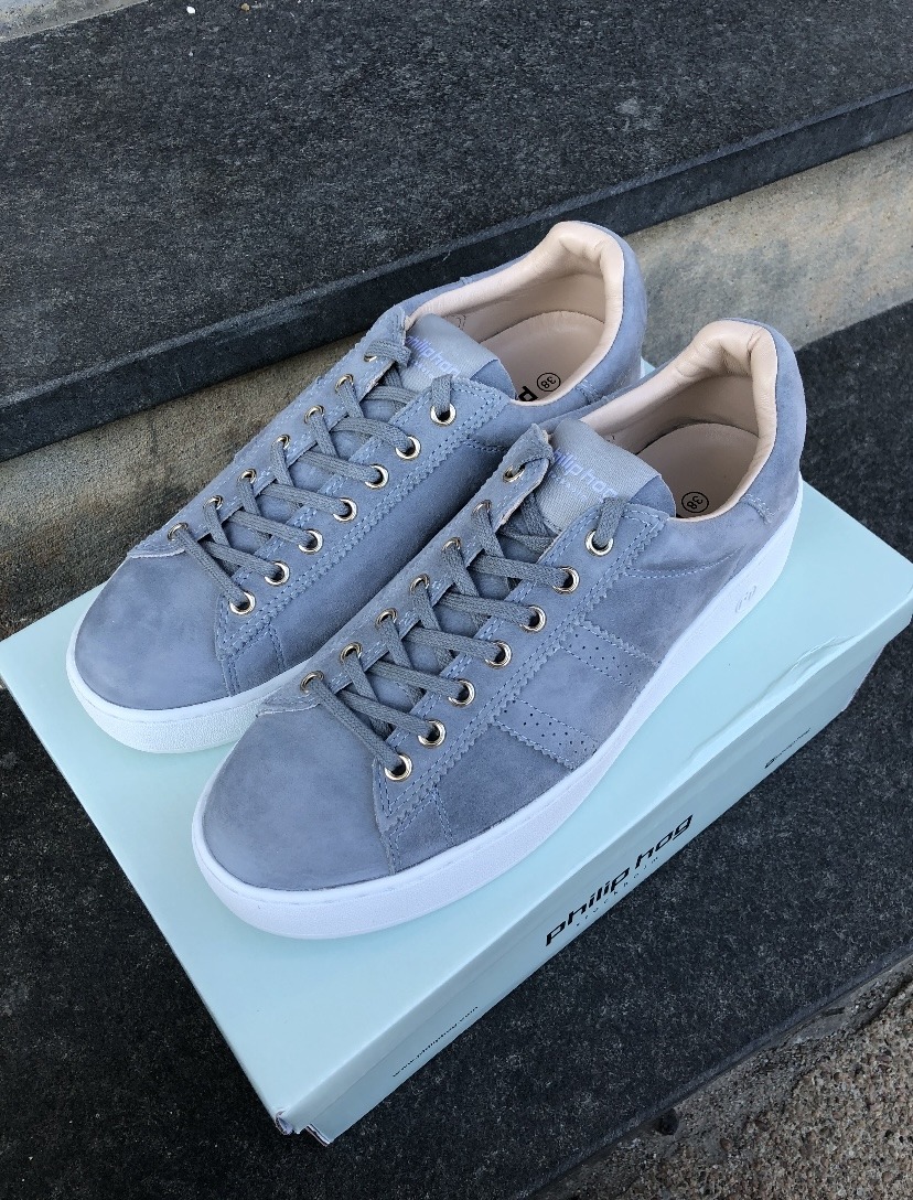 Philip hog serena-h sneakers pearl blue | KØB HER