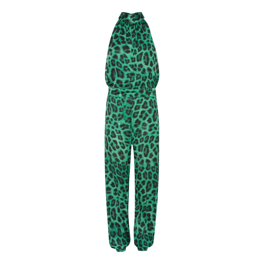 Karmamia lennox jumpsuit emerald leo