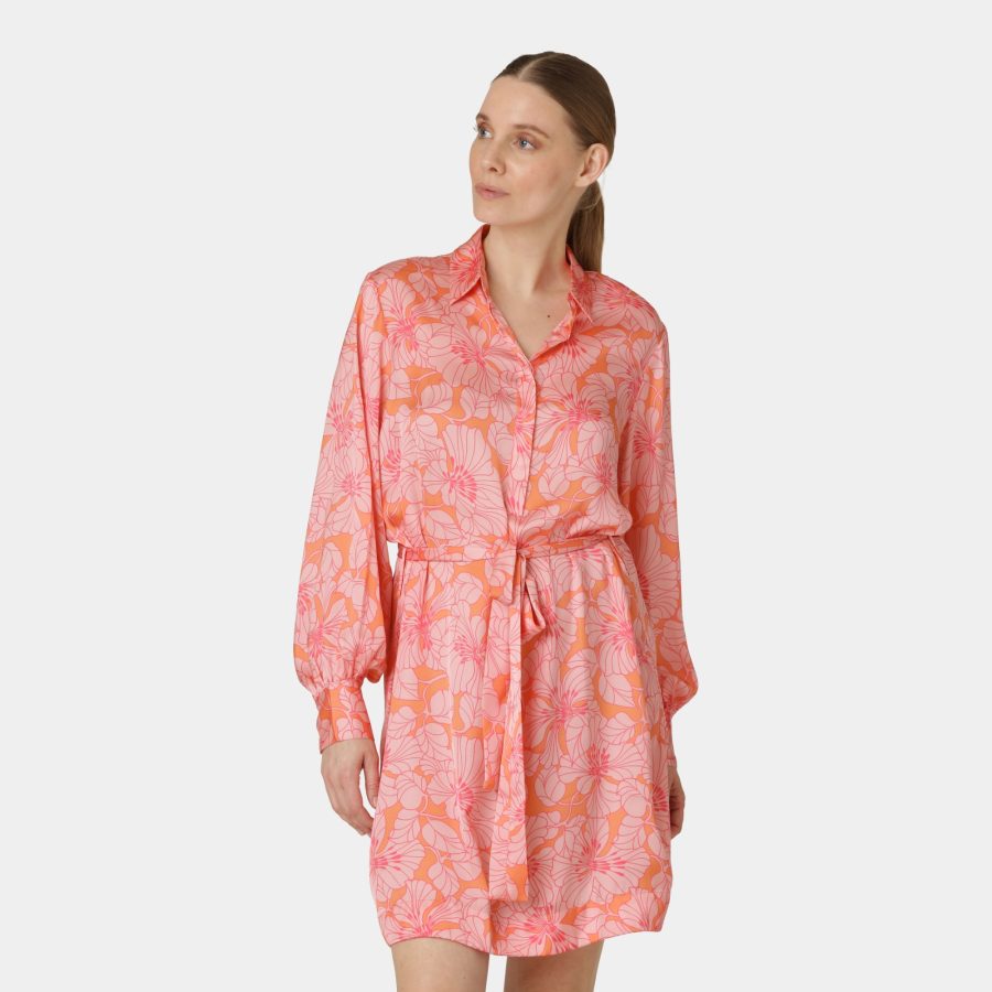Karmamia millie dress gardenia tangerine - Image 4