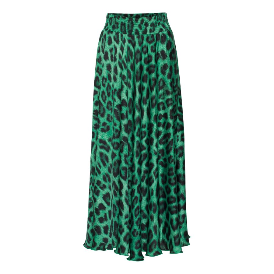 Karmamia savannah skirt emerald leo