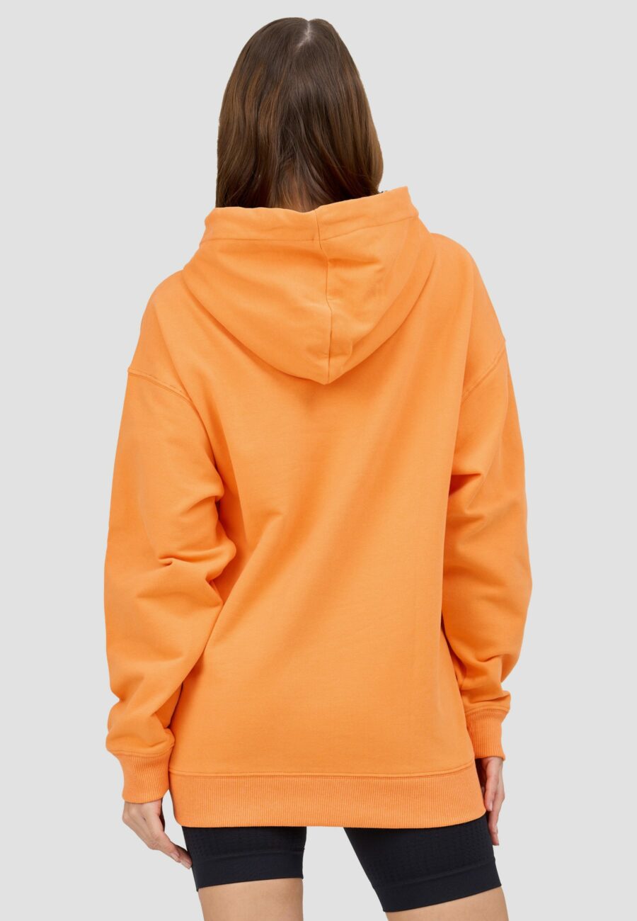 Cotton candy yagmur hoodie orange - Image 2