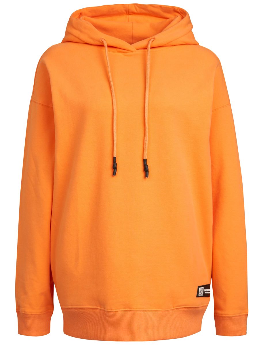 Cotton candy yagmur hoodie orange - Image 4