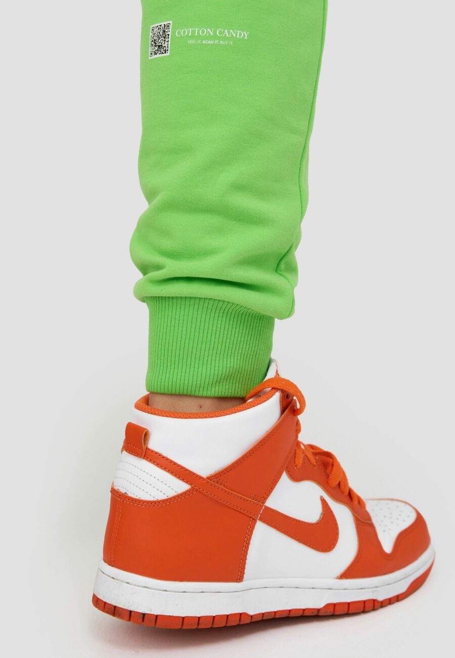 Cotton candy sanni joggers green - Image 4