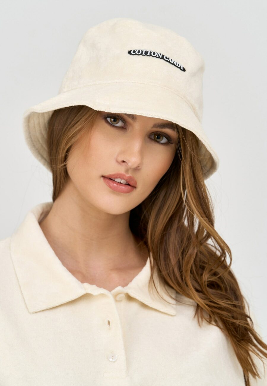 Cotton candy zorica bucket hat beige