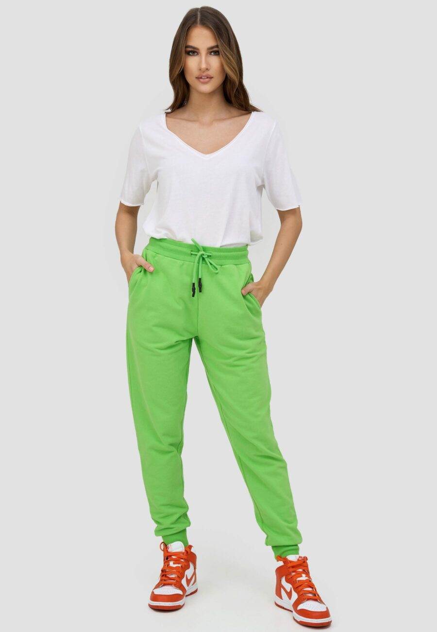 Cotton candy sanni joggers green - Image 3
