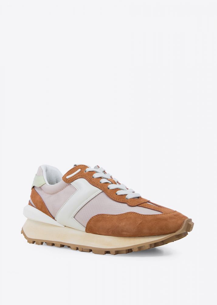 Lola cruz bolt sneakers tan | KØB HER