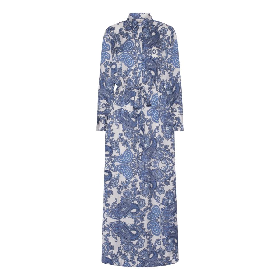 Karmamia nakita maxi dress paloma paisley maritime