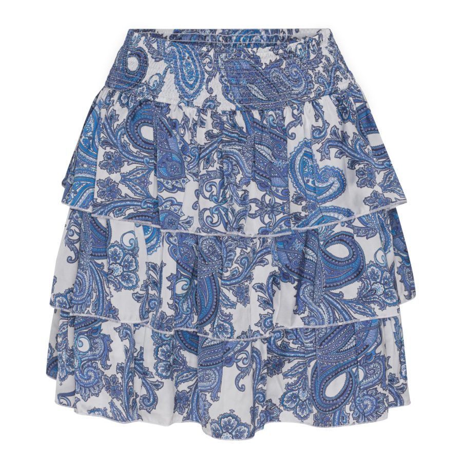 Karmamia selma skirt paloma paisley maritime