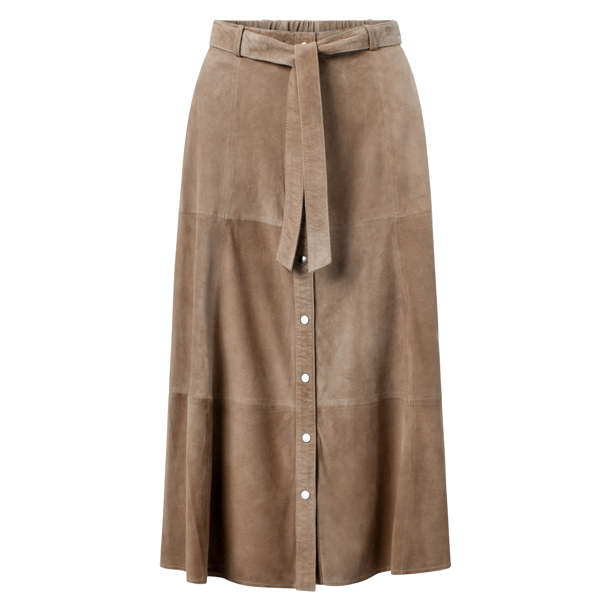 dagbog Dolke Villig Depeche leather skirt 50502 mud | KØB HER